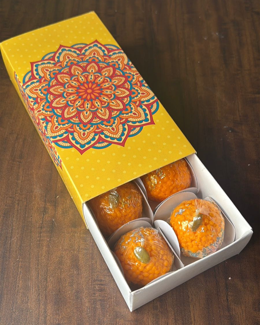 Motichoor Laddu Soy Scented Candle