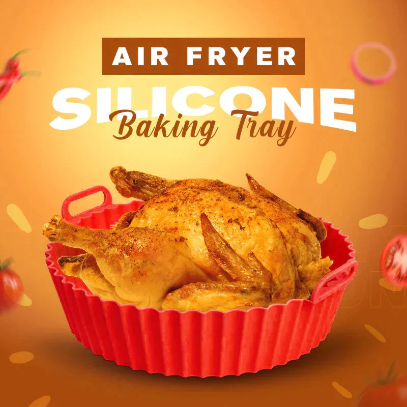 Air Fryer Silicone Reusable Baking Tray - packaging