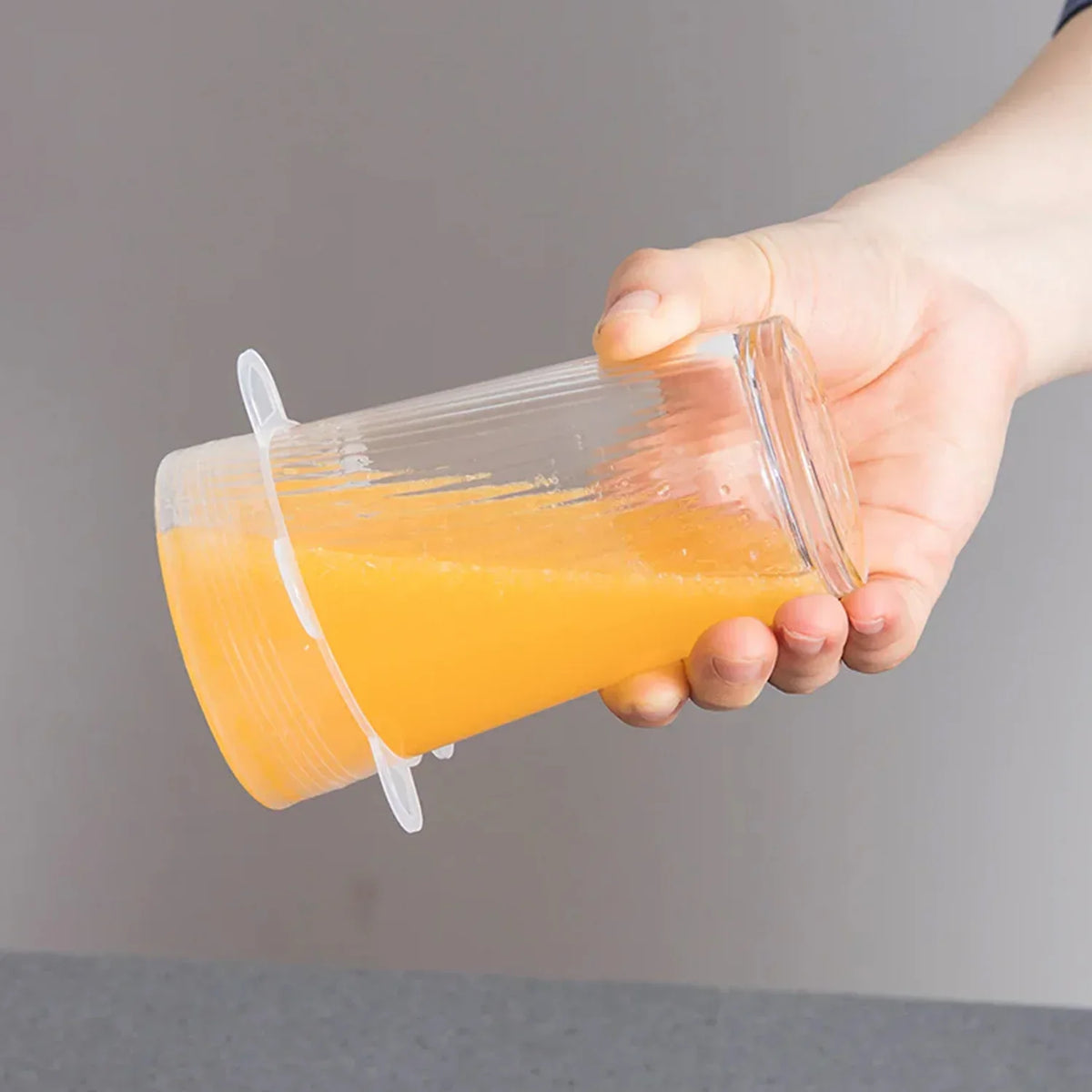 Multipurpose Silicone Lid - Reusable & Microwave Safe - product dimensions