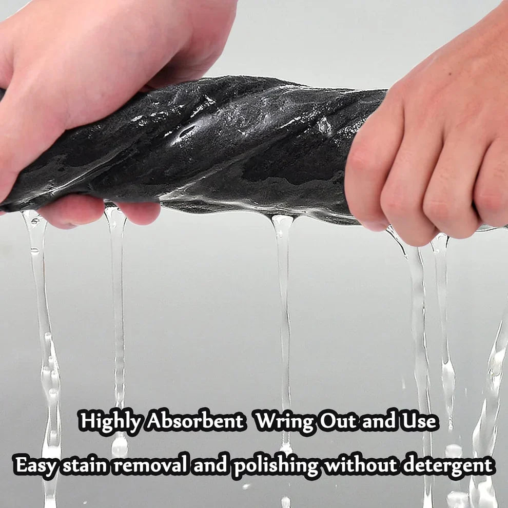 Magic Cleaning Cloth – Thickened Microfiber Reusable Kitchen & Home Cleaning Cloths (Set of 3)