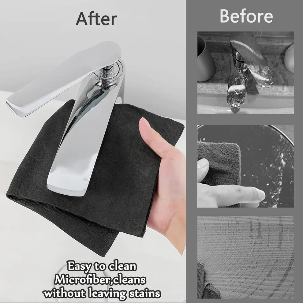 Magic Cleaning Cloth – Thickened Microfiber Reusable Kitchen & Home Cleaning Cloths (Set of 3)