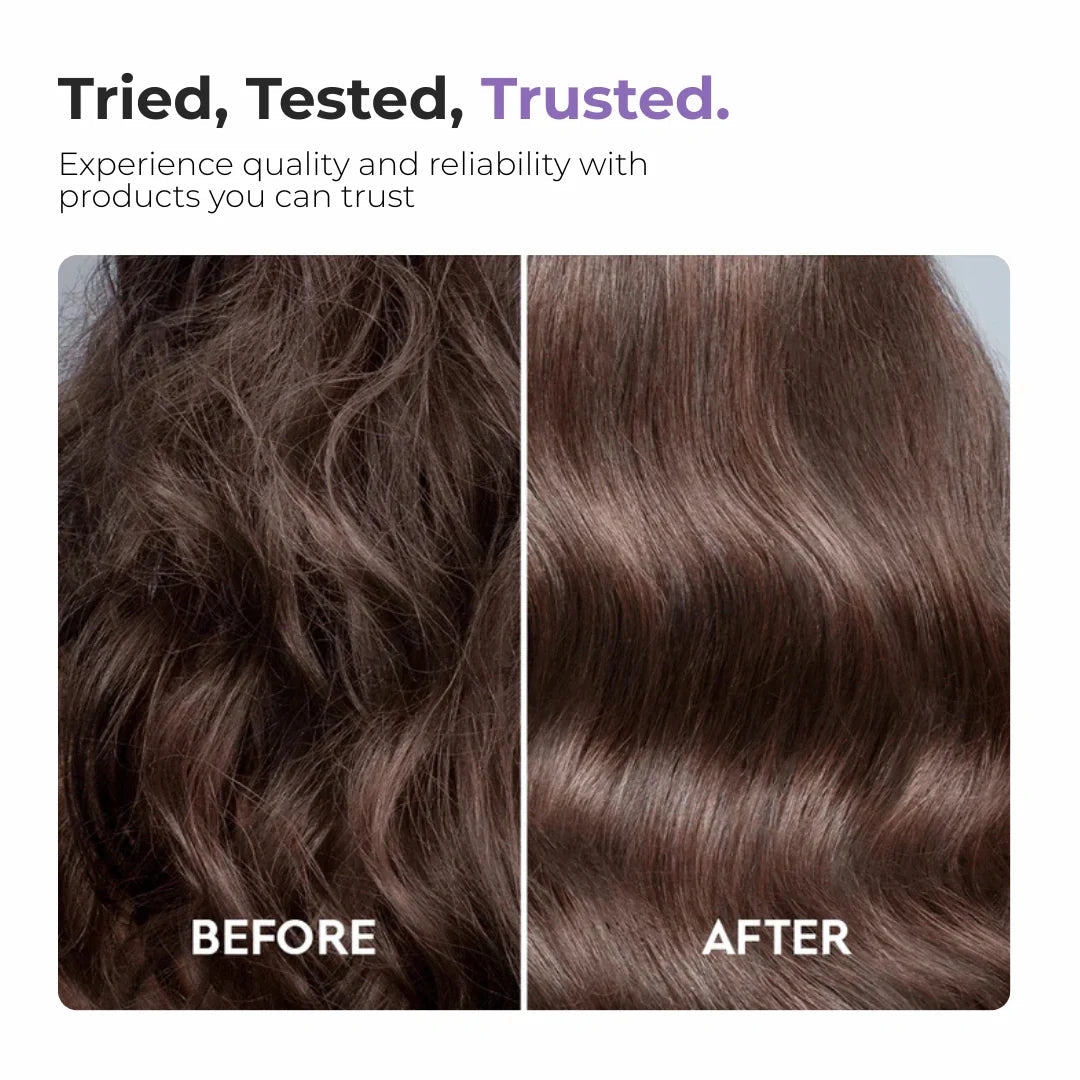 Self Cleaning Hair Detangler Brush for Women & Kids | Anti-Static Wet & Dry Hair Brush with Scalp Massage Bristles